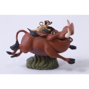 Disney, Hallmark, 1990s, Lion King, Timon, Pumbaa, Running, Ornament, Christmas,